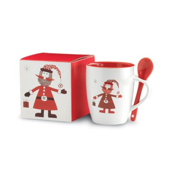 Christmas Mug and Spoon