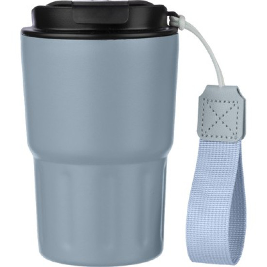 Stainless steel double walled travel mug (320ml)