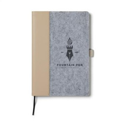 VINGA Albon GRS recycled felt notebook