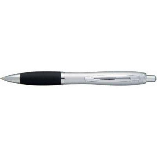 Mandarine ballpoint pen with soft-touch grip