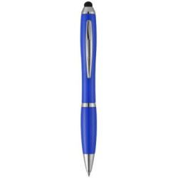 Nash stylus ballpoint pen with coloured grip