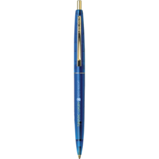 BIC® Clic Gold Clear Ecolutions® ballpen