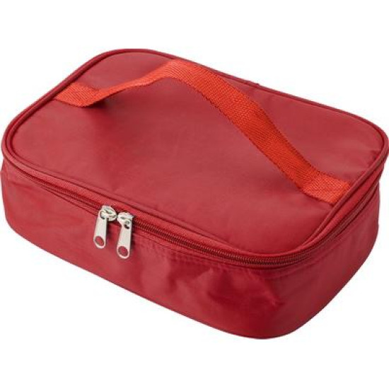 Zippered cooler bag