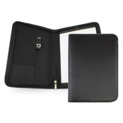 Clapham PU A5 Zipped Conference Folder