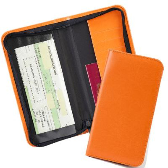 Zipped Travel Wallet