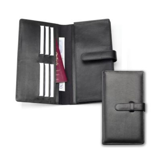 Sandringham Nappa Leather Deluxe Travel Wallet