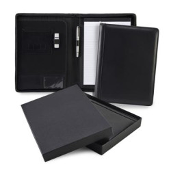 Sandringham Nappa Leather Zipped A4 Conference Pad Holder