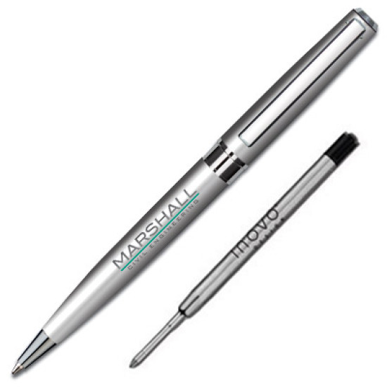 Silver Santos ballpen by Inovo Design