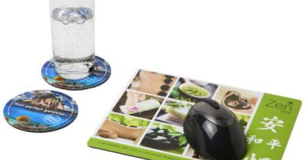 Q Mat mouse mat and coaster set combo 2