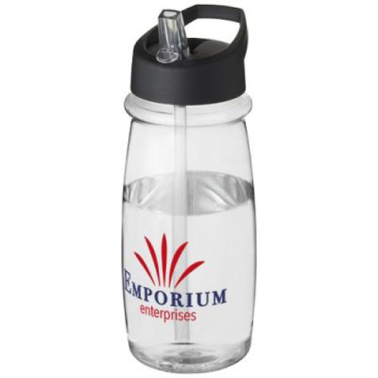 H2O Pulse 600 ml spout lid sport bottle