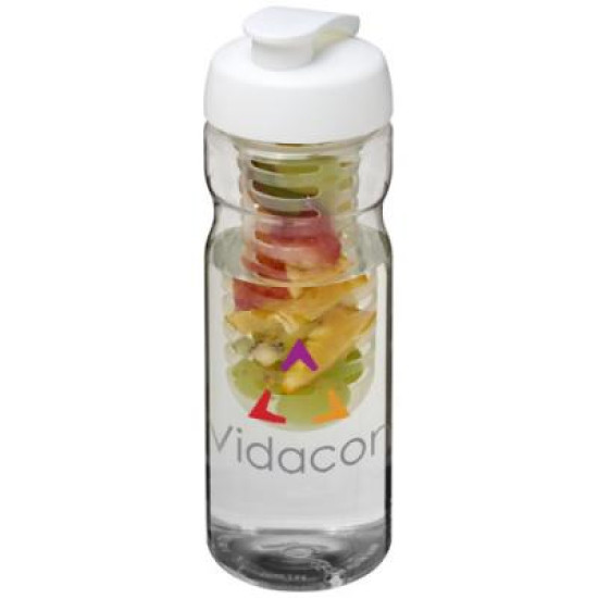 H2O Base® 650 ml flip lid sport bottle & infuser