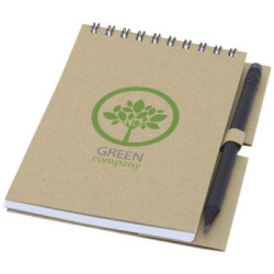 Luciano Eco wire notebook with pencil - small