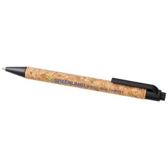 Midar cork and wheat straw ballpoint pen