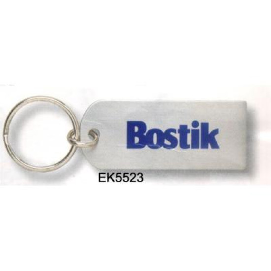 Enamel Stainless Steel Keyring