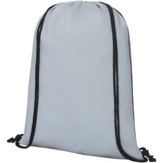 Horizon reflective drawstring bag