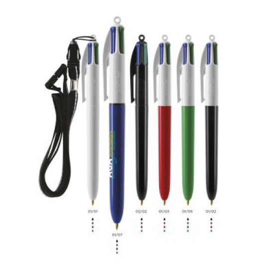 BIC® 4 Colours ballpen BritePix™