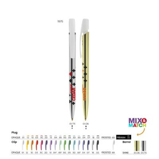 BIC® Media Clic Shine ballpen Screen Printing