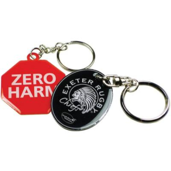 Printed Aluminium Keychain (50mm)