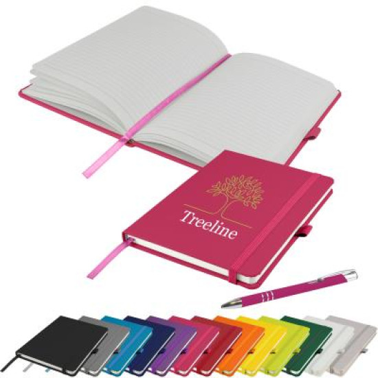 Dimes A5 Soft Touch Notebook & Pen Set