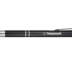 Moneta aluminium click ballpoint pen