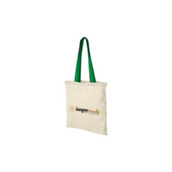Nevada 100 g/m² cotton foldable tote bag