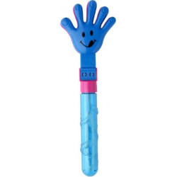 Bubble blower (50ml) and hand clapper in one