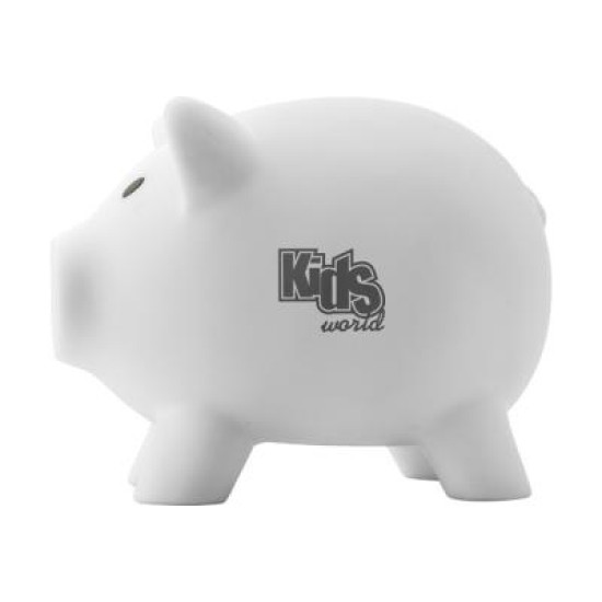 Plastic piggy bank