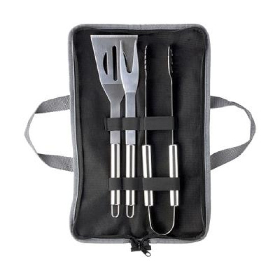 Barbecue set in zipped case