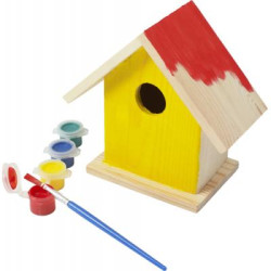 Birdhouse with painting set