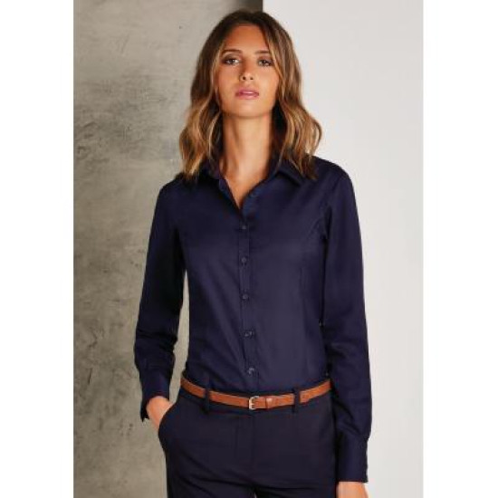 Tailored Fit Long Sleeve Business Shirt