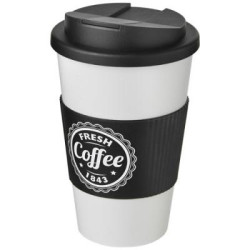 Americano® 350 ml tumbler with grip & spill-proof lid