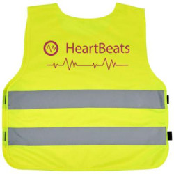 Marie XS safety vest with hook&loop for kids age 7-12