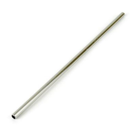 Silver Metal Straw