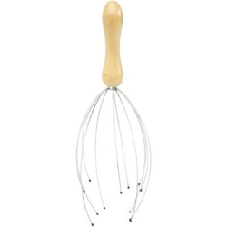 Hator bamboo head massager