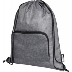 Ash recycled foldable drawstring bag 7L