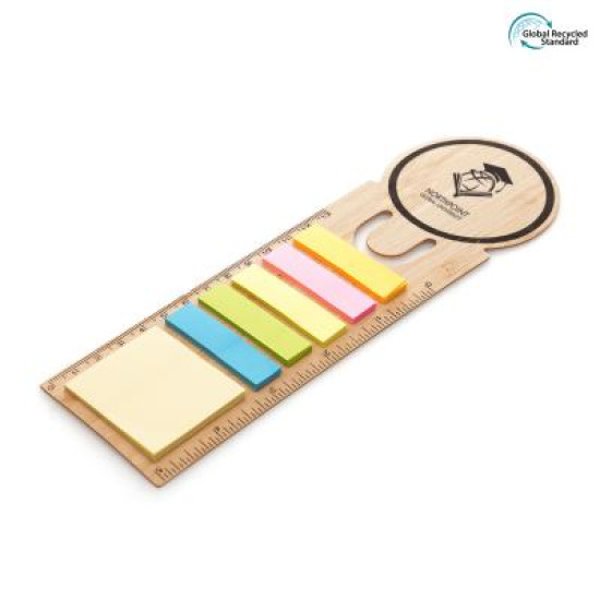 Bamboo Sticky Note Bookmark