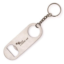 Stainless Steel Bimpson Bottle Opener Keyring