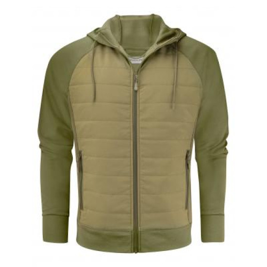 Keyport Full Zip Hooded Hybrid Jacket