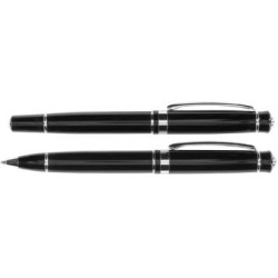 Ballpen and rollerball set