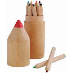 Bossy 12-piece coloured pencil set