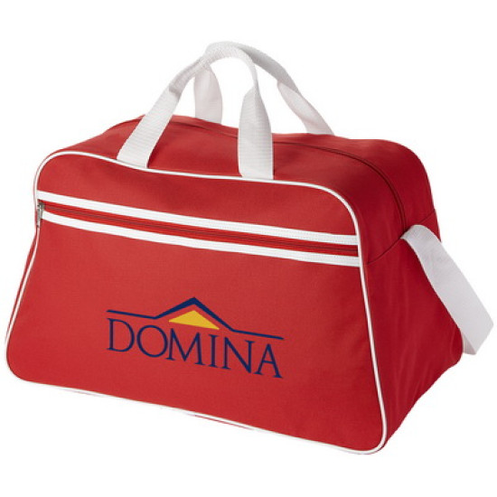 San Jose 2-stripe sports duffel bag