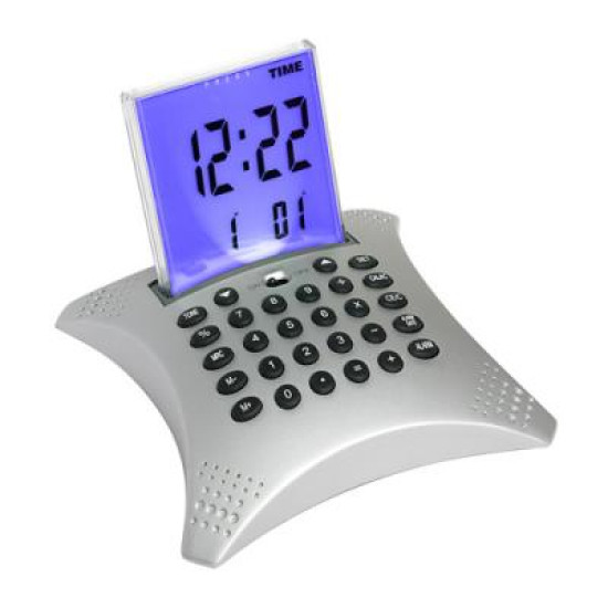 Multi Function Calculator Clock