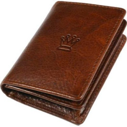 Ashbourne Full Hide Leather Business Card Wallet