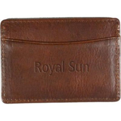 Ashbourne Full Hide Leather Credit Card Holder