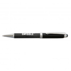 Carbon Fibre Soft Stylus Ball Pen