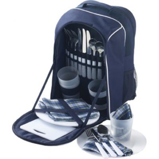 Picnic rucksack for four people