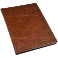 Ashbourne Full Hide Leather Passport Wallet