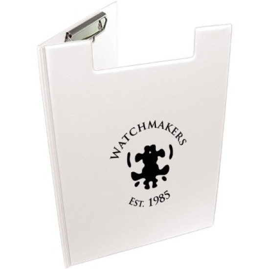 A4 Folder Clipboard - White