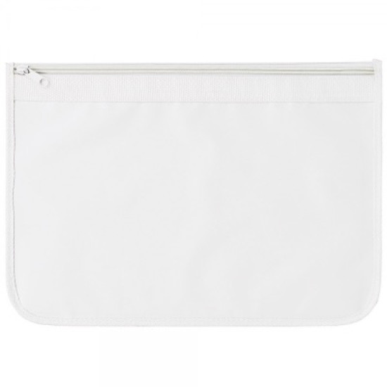 Nylon Document Wallets - All White