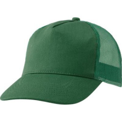 Cotton twill and plastic cap